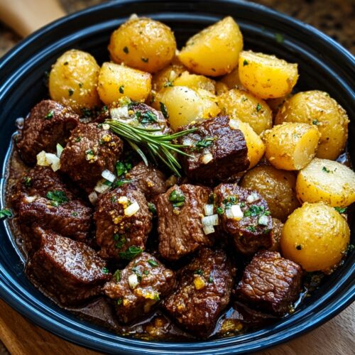 Garlic Steak Bites And Potatoes: Irresistible Flavor Combo Recipe
