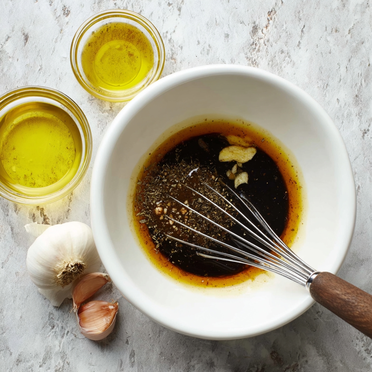 The Best Bruschetta Pasta Recipe 10 Create a recipe for a refreshing tomato salad with a homemade dressing. Describe how to combine fresh, diced tomatoes with a flavorful dressing (perhaps featuring balsamic vinegar, olive oil, and herbs). Provide tips for making the dressing from scratch and suggest additional ingredients, such as herbs, onions, or cheese, to elevate the dish.