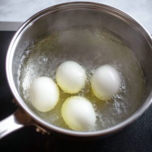 Healthy Southern Potato Salad Recipe 16 Boiling eggs for a potato salad, the perfect addition for a creamy and filling dish